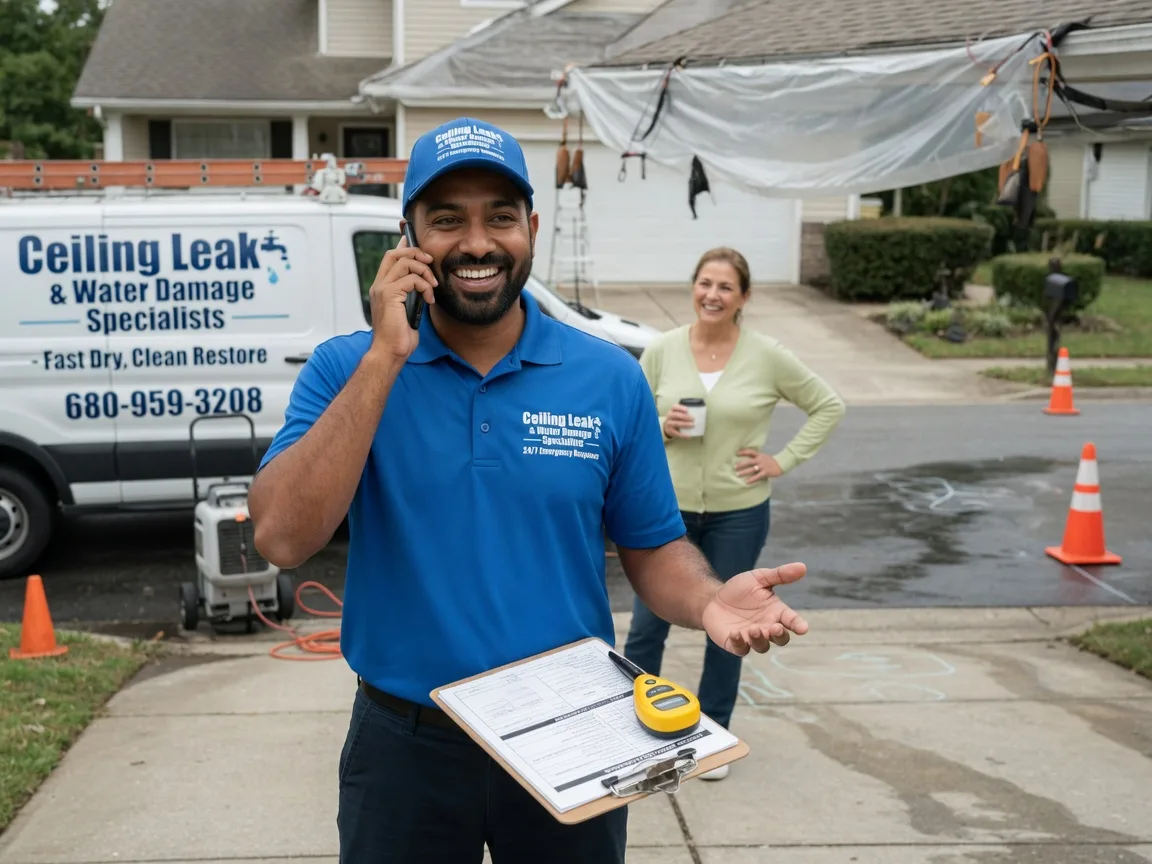 Ceiling Leak Cleanup Presque Isle, ME FAQs